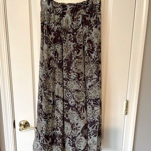 Cabi small maxi skirt with elasticized waist